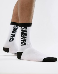 Белые носки с логотипом Charms - Белый Charm`S