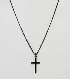 Серебряное ожерелье с подвеской-крестом Serge DeNimes эксклюзивно для ASOS - Серебряный