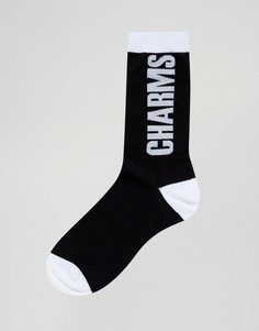Черные носки с логотипом Charms - Черный Charm`S