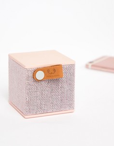 Беспроводной розовый динамик в форме куба Fresh N Rebel Rockbox - Розовый