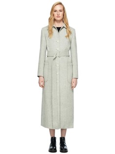 Пальто из шерсти и кашемира Helmut Lang