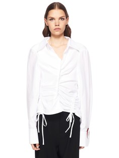 Блуза сложного кроя из хлопка Jacquemus