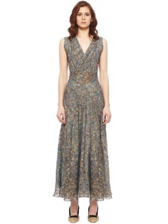 Платье-макси с флористическим принтом Isabel Marant