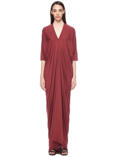 Драпированное платье-макси Rick Owens Lilies