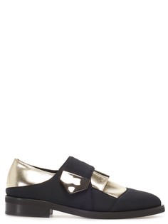 Комбинированные ботинки из кожи с декором Coliac