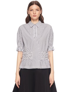 Хлопковая рубашка сложного кроя Marc By Marc Jacobs