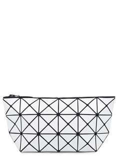 Косметичка из матовой экокожи с геометрическим принтом Bao Bao Issey Miyake