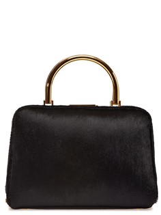 Сумка из кожи с длинным ворсом Simone Rocha