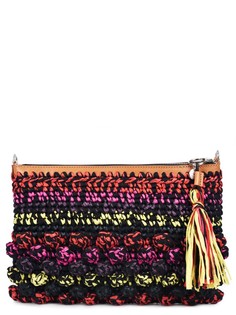 Разноцветный клатч с плетеной текстурой M Missoni