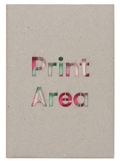 Записная книга "Print Area" THE Poundshop