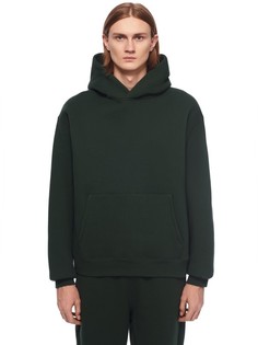 Худи из хлопка с накладным карманом Alexander Wang