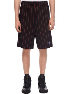 Шорты с полосатым принтом Alexander Wang