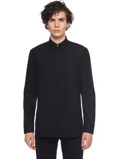 Рубашка из хлопка со скрытой застёжкой Maison Margiela