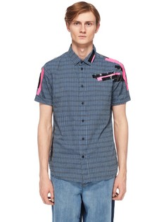 Хлопковая рубашка с аппликацией Marc By Marc Jacobs