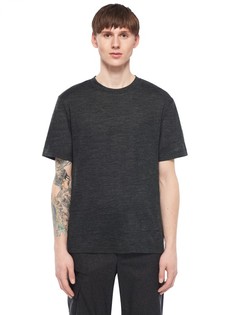 Шерстяная футболка с меланжевым эффектом T BY Alexander Wang