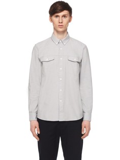 Рубашка с двумя фронтальными карманами и длинным рукавом Saturdays Surf Nyc