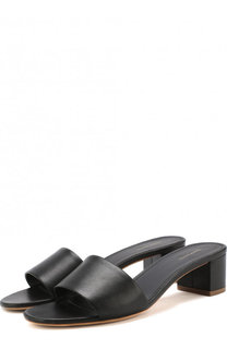 Кожаные мюли на устойчивом каблуке Mansur Gavriel
