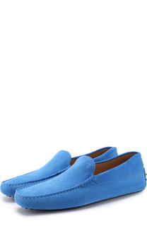 Однотонные замшевые мокасины Tod’s