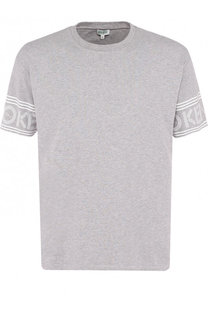 Хлопковая футболка с круглым вырезом Kenzo