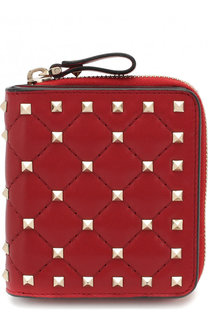 Кожаный бумажник Valentino Garavani Rockstud Spike Valentino