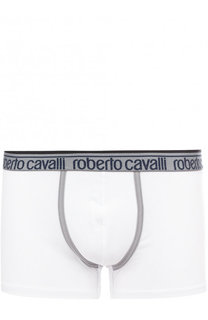 Хлопковые боксеры с широкой резинкой Roberto Cavalli