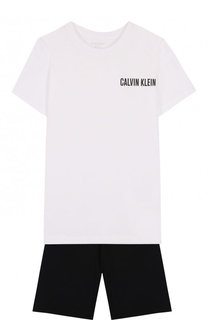 Хлопковая пижама Calvin Klein Underwear