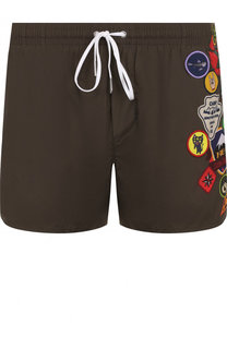 Плавки-шорты с принтом Dsquared2