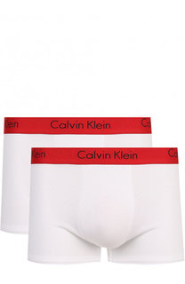 Комплект из двух хлопковых боксеров с широкой резинкой Calvin Klein Underwear