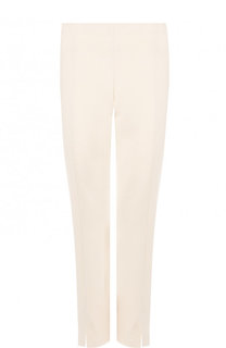 Однотонные шерстяные брюки с разрезами The Row