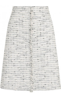 Твидовая мини-юбка St. John