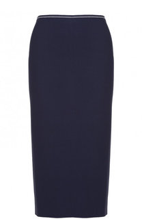 Юбка-карандаш с контрастной прострочкой MRZ