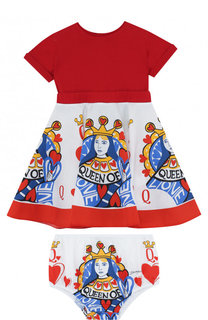 Хлопковое платье в комплекте с трусами Dolce & Gabbana