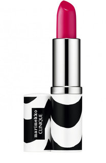 Помада для губ Marimekko Pop Lip Colour + Primer, оттенок 10 Punch Pop Clinique