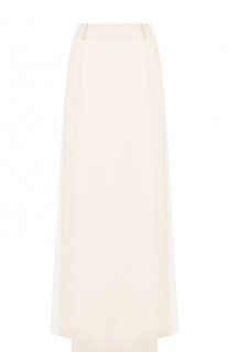 Шерстяная юбка-макси с карманами Victoria Beckham