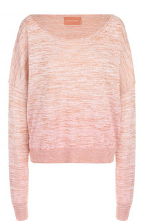 Хлопковые пуловер с металлизированной нитью Zadig&Voltaire