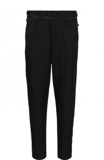 Брюки прямого кроя из смеси льна и вискозы Transit