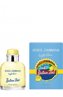 Туалетная вода Light Blue Pour Homme Italian Zest Dolce & Gabbana