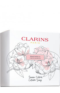 Парфюмированное крем-мыло Savon Creme Magnolia Clarins