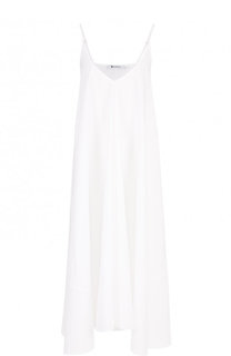 Хлопковое платье-комбинация свободного кроя T by Alexander Wang