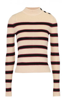 Облегающий пуловер с контрастную полоску Isabel Marant Etoile