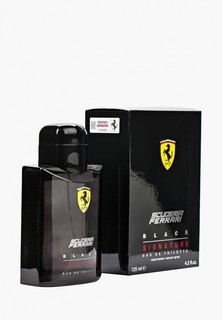 Туалетная вода Ferrari Scuderia "BLACK SIGNATURE" 125 мл