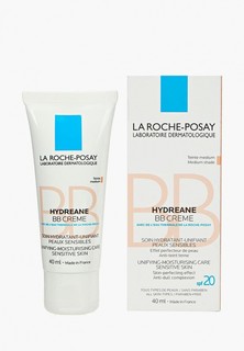 BB-Крем La Roche-Posay HYDREANE для чувствительной кожи, Натурально-бежевый, 40 мл