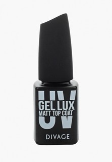 Лак для ногтей Divage uv gel lux matt