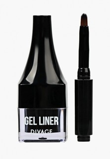 Подводка для глаз Divage Гелевая Gel Eyeliner № 01