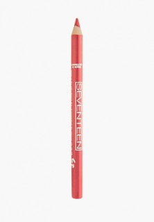 Карандаш для губ Seventeen Seventeen. т.28 водостойкий с витамином Е Super Smooth W/P Lip Liner Персик