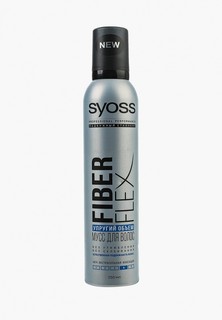 Мусс для укладки Syoss FiberFlex Упругий Объем для волос экстрасильной фиксации, 250 мл