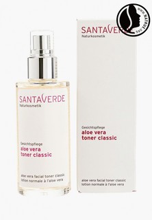 Лосьон для лица Santaverde увлажняющий Aloe Vera Refreshing для нормальной и жирной кожи, 100мл