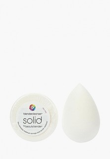 Спонж для макияжа beautyblender pure и мини мыло для очистки Solid Blendercleanser
