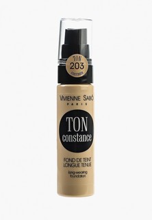 Тональное средство Vivienne Sabo устойчивое, Long Lasting Foundation, тон 203