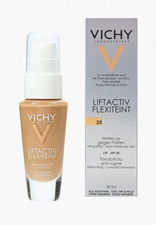 Тональное средство Vichy с эффектом лифтинга liftactiv flexilift телесный оттенок, тон 25 30 мл